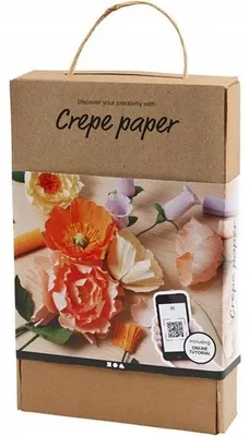 Obrázek produktu pro Kreativní sada krepového papíru pro ruční práce a dekorace