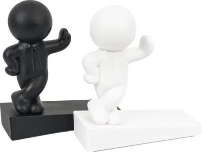 Zdjęcie produktu dla Buddy – ozdobny ogranicznik do drzwi, 2 sztuki