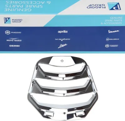 Immagine prodotto di Griglia cascata cromata Piaggio Vespa GTS 125 300 Ricambio originale 1B009431000K1