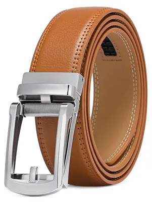 Obrázok produktu pre Omgoods – Elegantný pánsky kožený opasok s automatickou sponou