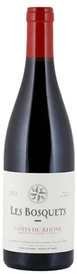 Produktbild von Domaine des Bosquets Les Bosquets Côtes du Rhône Rouge 2022 | Rotwein | Frankreich | 1 x 0,75 Liter