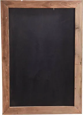 Produktbild von Kreidetafel mit Holzrahmen, 100 x 70 cm