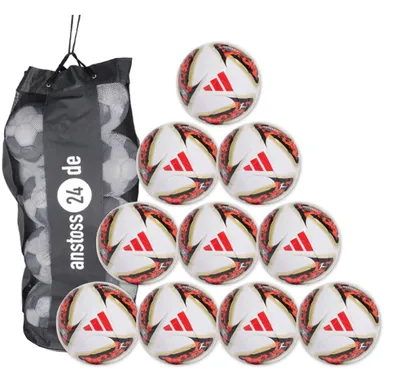 Produktbild von Ballset adidas Trainingsball - Bundesliga 26/27 Torfabrik League inkl. Ballsack 10 Bälle