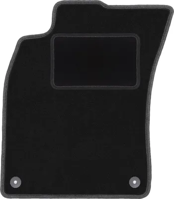 Produktbild von Fahrermatte schwarz für: Audi A6 C6 Limousine, Kombi, Avant (2004-2006)