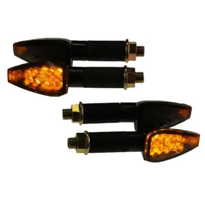 Produktbild von Motorrad LED Blinker Future carbon getönt 4-er Set