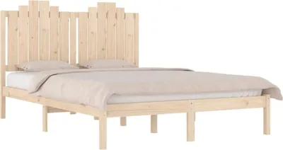 Produktbild von vidaXL Massivholzbett Kiefer 140x190 cm