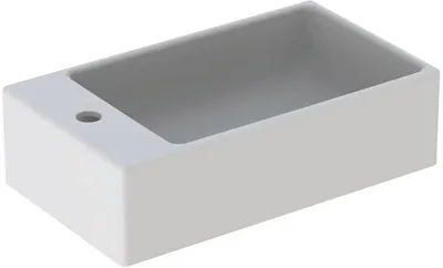 Produktbild von Geberit Serie 420 Waschtisch 40x23 cm rechts Weiß