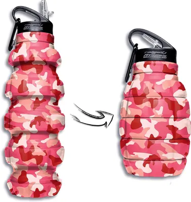 Productafbeelding van Opvouwbare sportfles 580 ml - Siliconen - BPA-vrij