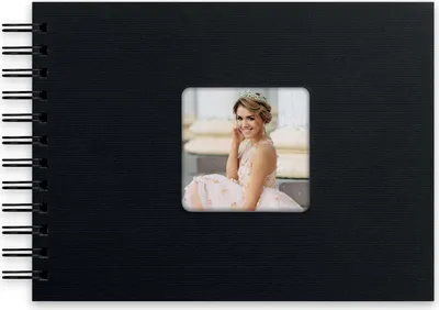 Produktbild von ZEP Spiralalbum Misty, schwarz, 21 x 16 cm, 50 Seiten