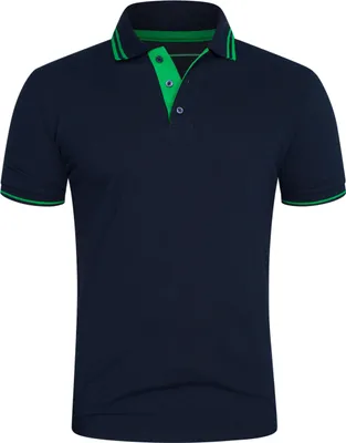 Produktbild von Rello & Reese Herren Poloshirt RRCOLIMA Herren Kurzarm Polo-Hemd T-Shirt in Piqué-Qualität