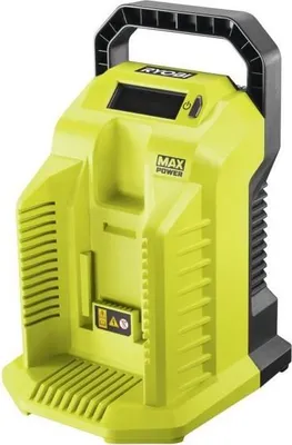 Obrázok produktu pre Nabíjačka batérií RYOBI 36 V, ultra rýchla 10 A, variabilný nabíjací prúd, LCD displej