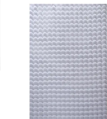 Produktbild von Hochflor Teppich AMBIANCE Silber 80 x 250 cm