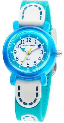 Produktbild von JACQUES FAREL KFW4333 Uhr Junge Kinderuhr Kautschuk blau