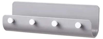 Produktbild von Schlüsselhalter für die Wand, Briefablage für den Eingangsbereich, Wandschlüsselhalter mit 4 Schlüsselhaken, Schlüsselaufhänger für die Wand, Briefablage, Wandmontage