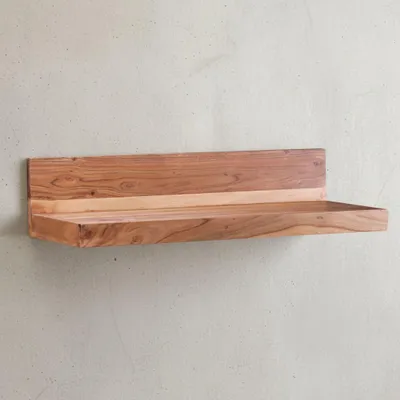 Wandregal NAKO Massivholz_ Flexibles Landhaus-Design_ verschiedene Größen_ pflegeleicht - KADIMA DESIGN_Farbe_ Beige_ Größe_ 80x23x17 cm_#sku_BARWL1.575#