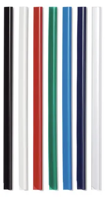 Obrázek produktu pro DURABLE Násuvná lišta A4 3 mm, balení 100ks, modrá, 290006, 100 ks