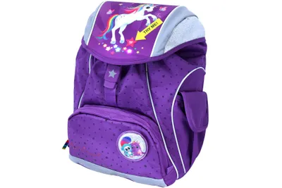 Produktbild von DEPESCHE Ylvi & die Minimoonis Schluranzen mit LED Schultasche Einhorn lila