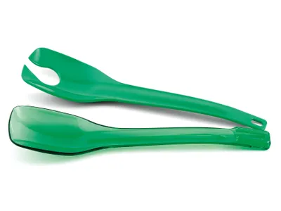 Produktbild von Karl Weis Salatbesteck grün, 30,5 cm