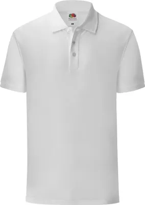 Produktbild von Fruit Of The Loom Herren Iconic Pique Polo Shirt PC3571 (M) (Weiß)