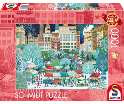 Imagen del producto de Schmidt Spiele 58062, 1000 piezas, Invierno, 12 años