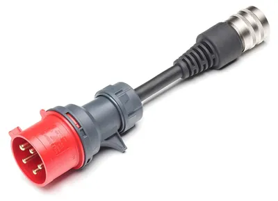 Productafbeelding van Veiligheidsadapter JUICE CONNECTOR, CEE32 / 400V, 3-fas (rood, voor JUICE BOOSTER 2)