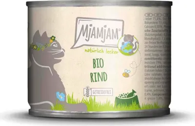 Obrázek produktu pro MjAMjAM Cat - přírodně lahodné -6x200g | Hovězí maso