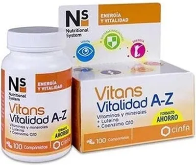 Obrázok produktu pre Ns Vitans Vitality A-Z 100 tabliet