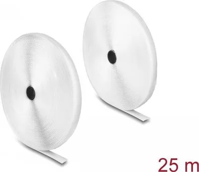 Image de DELOCK Strapazier Klettband Haft u. Flauschband L25m x B20mm