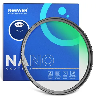 Produktbild von NEEWER 77mm MC UV Filter, 24 lagige Nano-Beschichtung, optisches HD Glas