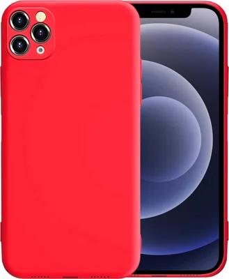 Produktbild von Apple iPhone 12 Pro Round Edge TPU Case Rot