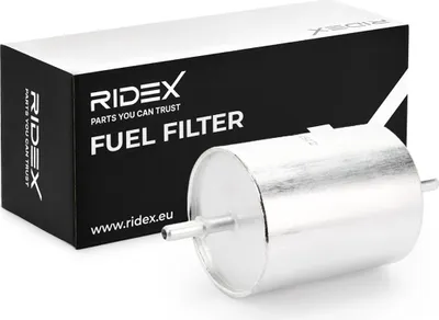 Produktbild von Kraftstofffilter RIDEX 9F0150 für FORD Transit Mk6 Kasten (V347, V348, FA) Leitungsfilter