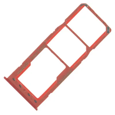 Produktbild von Samsung Galaxy A10 (SM-A105F) Sim Karten Halter Tray Fach, Rot
