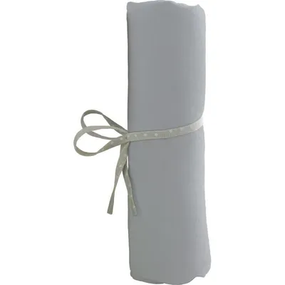 Produktbild von Babycalin Spannbettlaken, 100% Baumwolle, 60 x 120 cm, 60 X 120 cm (1 Stuck) Grau
