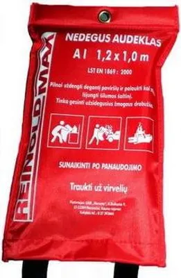 Produktbild von Feuerlöschdecke 1,2 x 1,0 m