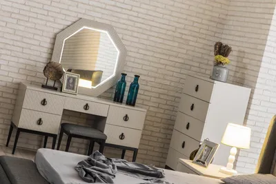 Image de Commode en bois Armoires Consoles Chambre à coucher Armoire haute moderne Sideboard