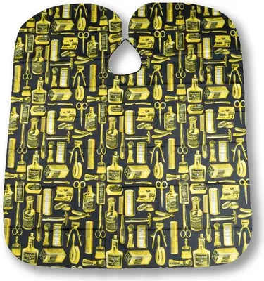 Obrázok produktu pre Kadernícka pláštenka Kadernícke doplnky BDS Cape hairdressing supplies Yellow