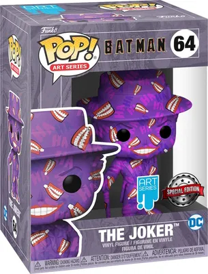 Produktbild von Batman - The Joker 64 Special Edition Art Series - Funko Pop! Vinyl Figur
