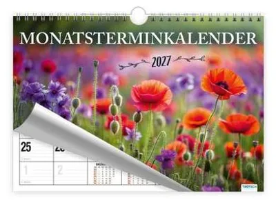 Produktbild von TRÖTSCH - Monatsterminer Montasterminkalender mit Fotocover 2027