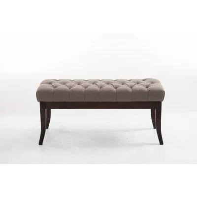 Produktbild von Sitzbank Ramses Stoff antik-dunkel 100 - taupe
