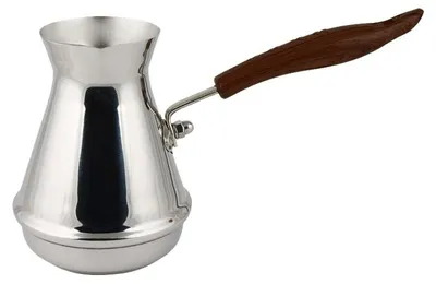 Produktbild von Dzhesva aus Edelstahl(1mm) 650 ml / Mokkakanne Topkapi Mokkakännchen Cezve