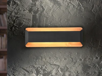 Obrázek produktu pro Trio nástěnné svítidlo Arino LED černé matné 35cm