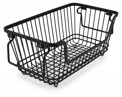 Zdjęcie produktu dla Kosz na owoce metalowy z uchwytami, 34 x 18 x 14 cm