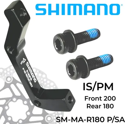Produktbild von Shimano Bremsscheiben Adapter 180 P/S IS-PM VR200 HR180 Nr. 4
