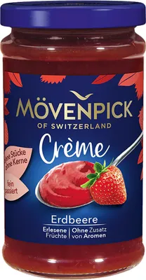 Immagine prodotto di Mövenpick Crema di frutta per la prima colazione alla fragola 250g