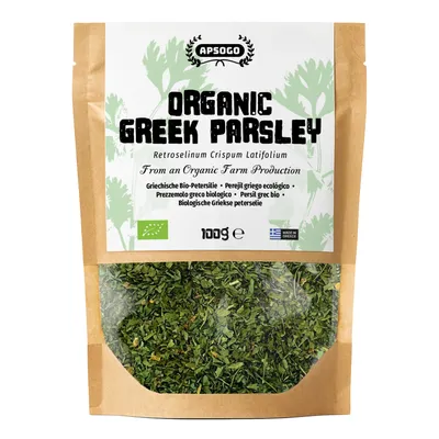 Produktbild von Apsogo Petersilie -  Getrocknete Petersilie aus Griechenland -  & Frisches Aroma (100g)