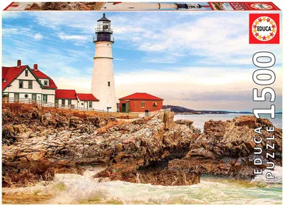 Immagine prodotto di Puzzle 1500 pezzi Faro di Rocky 17978 Educa