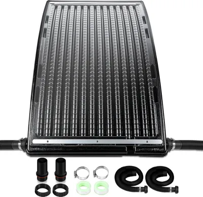 Produktbild von Jopassy solarheizung Fassungsvermögen bis zu 15 Liter Solarheizung für Aufstellpools Sonnenkollektor für Warmwasser 1 Stück 110x69x14cm
