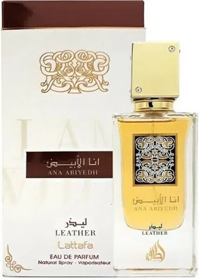 Image de Parfum pour homme Lattafa EDP Ana Abiyedh cuir (60 ml)