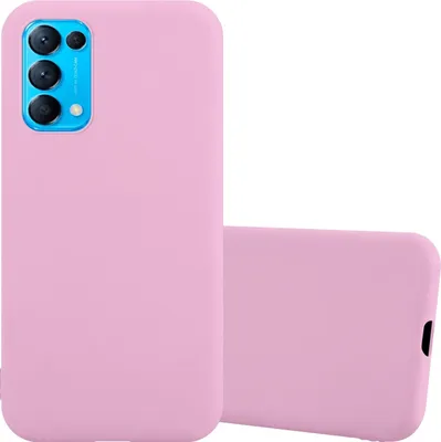 Produktbild von Cadorabo Hülle für Oppo FIND X3 LITE Schutzhülle in Rosa Handyhülle TPU Silikon Etui Case Cover