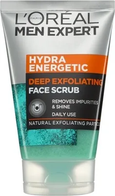 Produktbild von L'Oréal Men Expert Hydra Energetic Deep Exfoliating Face Scrub for Men 100ml